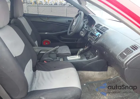 2004 Honda Civic Ex z USA, uszkodzony, nr VIN 1HGEM22904L046175